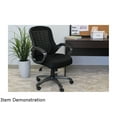 thumbnail image 5 of Boss Office Products B6756-BK Ribbed High Back Mesh Chair - Black, 5 of 6
