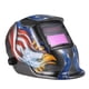 thumbnail image 1 of Máscara de soldadura automática ajustable con protección infrarroja, ligera y cómoda, ideal para trabajos de soldadura y arco de argón, color negro, material ABS., 1 of 6