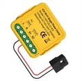 thumbnail image 3 of Medidor de Energía Inteligente Tuya Wifi con Pinza y Transformador de Corriente de 80 A para Iluminación Eléctrica y Monitor de KWH., 3 of 5