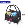 thumbnail image 3 of Lsque The Binding of Isaac Pattern Portable Insulation Lunch Bag, Insulated Food Delivery Bag, Meal Grocery Tote Insulation Bag Large Capacity Reusable Warming Bag, 3 of 9