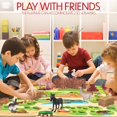 thumbnail image 3 of Li'l-Gen Toy Farm Animals with Interactive Farm Animal Sound Book | 12 Toy Figures with Playmat and Farm Accessories for Toddlers | Farm Playset for Boys and Girls 2 Years Old & Up (22 Piece Set), 3 of 7