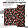 thumbnail image 5 of Pioneer Flower Floral Print Pattern Teens Toddler Nap Mat with Pillow, Sleeping Mat Bag for Preschool Daycare 50"x20", 5 of 6