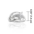 thumbnail image 2 of Hammerhead Shark 925 Sterling Silver Ring Fine Sea Life Jewelry Ocean Beach, 2 of 4
