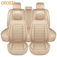 thumbnail image 5 of OTOEZ Car Seat Covers Universal Full Set 5 Seats Leather Front Back Cushion Pad Protector, 5 of 10