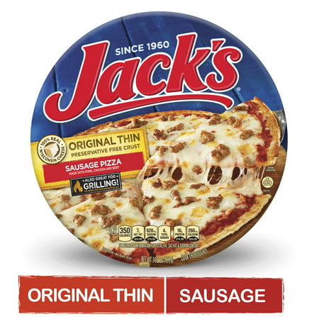 Jacks Original Sausage Frozen Pizza - 14.9oz
