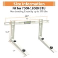 thumbnail image 2 of Soporte de pared para aire acondicionado Mini Split Delmoar, 2 of 6