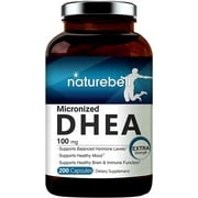 NatureBell Micronized DHEA, 100mg, 200 Capsules