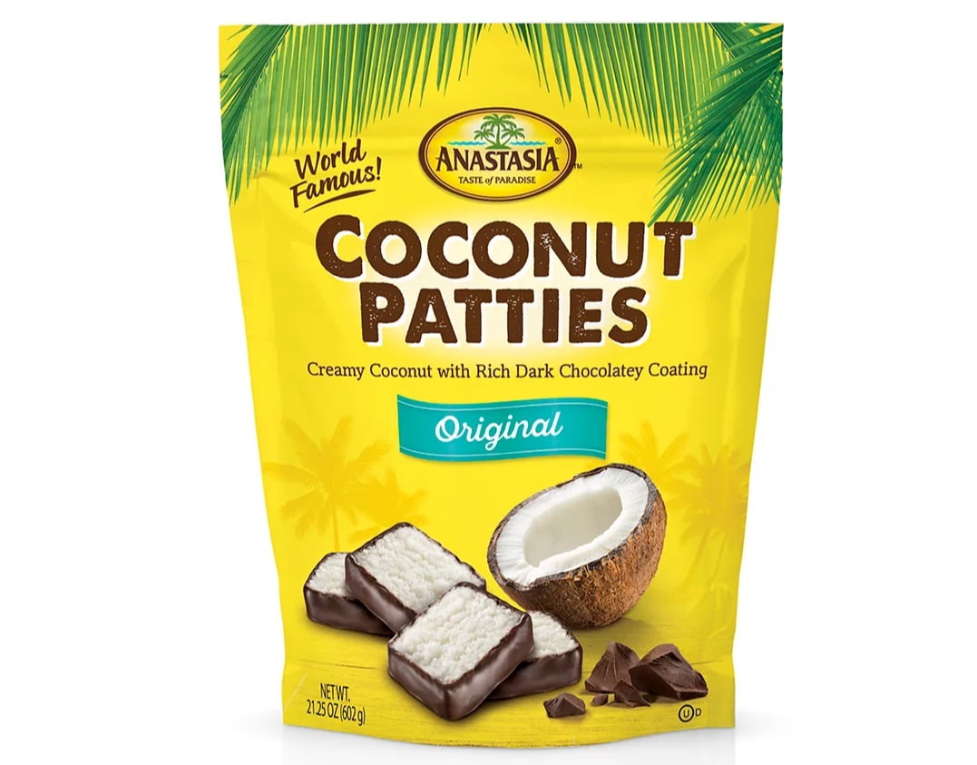 Anastasia Coconut Patties Original, 21.25 oz