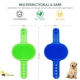 thumbnail image 2 of Brillirare 2 Pack Dog Grooming Brush, Premium Soft Silicone Pet Bath Brushes with Adjustable Handle, Shampoo Soothing Comb for Wet Dry Long Short Haired Dogs & Cats Massaging, Deshedding, 2 of 7