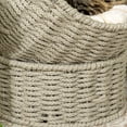 thumbnail image 6 of PawHut Elevated Cat Bed 1-Stage Cozy Wicker Cat Bed with Soft Cushion, Herbal Gray, 6 of 9