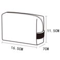 thumbnail image 1 of Travel Large Cosmetic Bag Zippered Toiletry Carry Pouch for Makeup Storage Supplies, 1 of 2