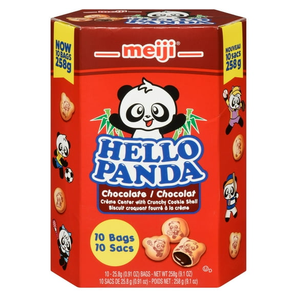 Meiji Géant Hello Panda Biscuits - Chocolat 258g