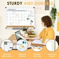 SWANCROWN Large 36 X 24 Magnetic Dry Erase Calendar Whiteboard swancrown-large-36-x-24-magnetic-dry-erase-calendar-whiteboard