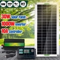 thumbnail image 2 of Labymos 30W Solar Panel Flexible Solar Panel For Camping Car Traveling Outdoor Emergency Power Accessory, 2 of 8
