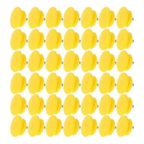 Masteelf  50 Pcs Plastic Studs for Soccer Cleats Ice Spikes Shoes Yellow