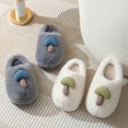 thumbnail image 3 of Women's slippers Cute mushroom slippers Lightweight plush slippers Warm winter home slippers Cotton indoor and outdoor shoes, 3 of 6