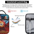 thumbnail image 5 of De-scen-dants Zombies Red Portable Lunch Bags Tote Shoulder Bag Insulated Lunch Boxes Picnic Beach Work, 5 of 9