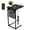 Black, variant on Home Sofa Table TV Tray C-Shaped End Table with Charging Station, Small Side Table for Couch, 33" Tall C Table Adjustable Height Side Table, Couch Tables that Slide Under for Living Room
