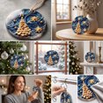 thumbnail image 5 of YuanGuangQ Christmas Acrylic Star Ornaments, 2D Round Winter Decorative Pendant Flat Tree Hanging, Holiday Party Decor for Christmas Tree Home Mantel Shelf Gift Decoration., 5 of 7