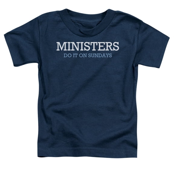 - Ministers Do It - Toddler Short Sleeve Shirt - 4T