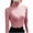 Hot Pink-02, variant on STETMN Women's Turtleneck Shirt Casual Long Sleeve Slim Tops Lightweight Warm Layer T-Shirt