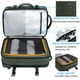 thumbnail image 3 of Mochila BANGE Carry-on para portátil de 17,3 pulgadas, expandible, impermeable, de 45 litros, 3 of 8