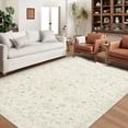 thumbnail image 3 of Haperlare 5x7 Vintage Floral Area Rug Oriental Rug, Soft Washable Rug Non Slip Low Pile Thin Rug Carpet for Living Room Bedroom Home Decor, Green, 3 of 7