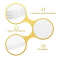 thumbnail image 3 of 1 Set Cake Boards, 10 Inch/12 inch Round Cake Drum Circle Cake Base Grease Proof Pastry Board Gold, 3 of 6