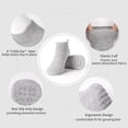 thumbnail image 2 of 15 Pairs Toddler Grips Socks, Kids Non Slip Socks with Grippers for Active Baby Boys Girls 6Months-7Years, 2 of 7