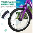 thumbnail image 4 of FICISOG Tricycle for Kids,16-Inch Trike for Boys Girls 3 Wheel Bikes for Beginner Riders, Child Cruiser Bike with Adjustable Height and Rear Basket, 4 of 8