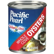Pacific Pearl Whole Oysters, 8 oz