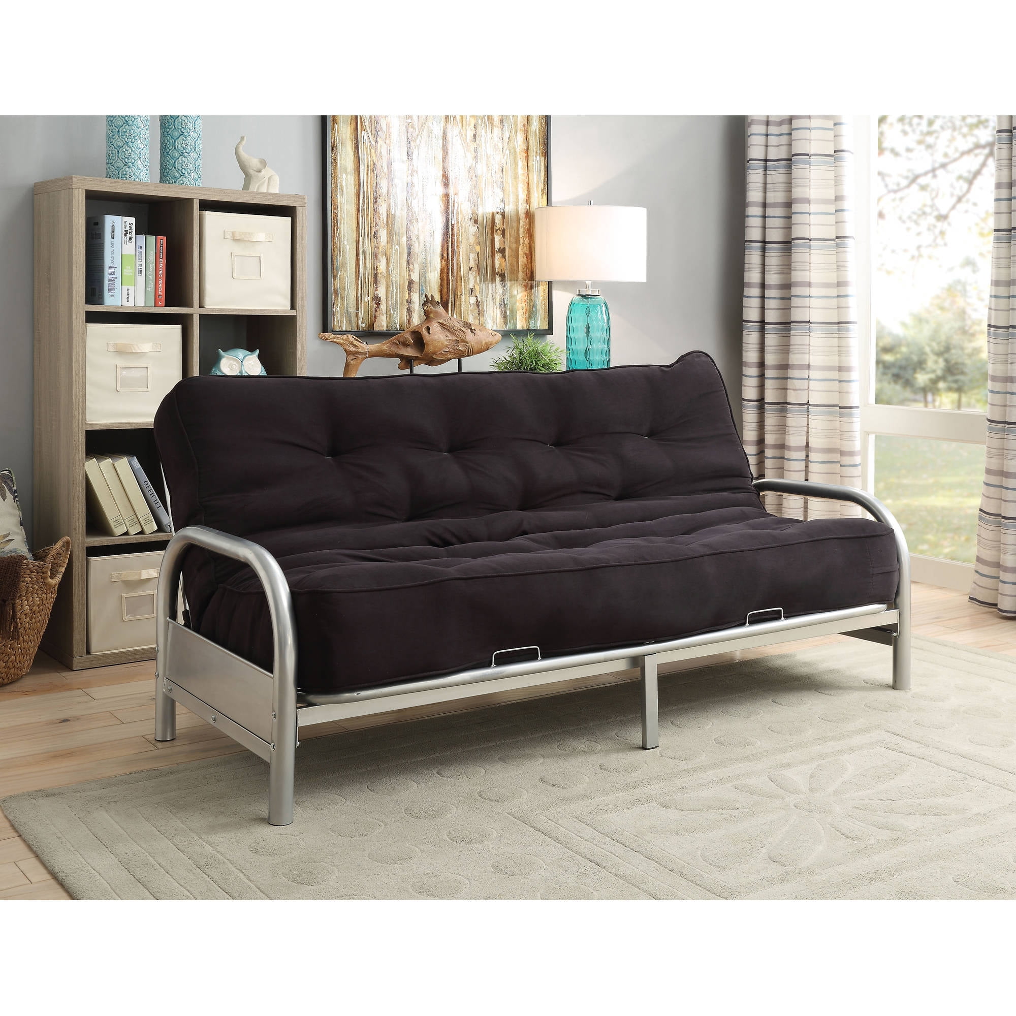 ACME Alfonso Full Metal Futon Frame, Multiple Colors