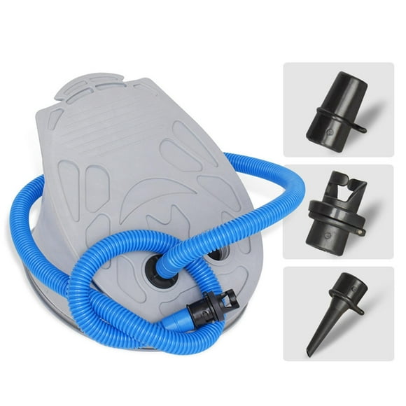 Bomba de aire inflable portátil perfecl con manguera y boquillas