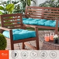 thumbnail image 5 of Sunbrella Canva Aruba 51 x 18 in. Outdoor Bench Cushion by Greendale Home Fashions, 5 of 7