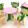 thumbnail image 3 of BESTSKY Wooden Kitchen Accessories Child-Safe Design Pretend Play Dollhouse Set Eco-Friendly Product Hot-Selling Playset, 3 of 4