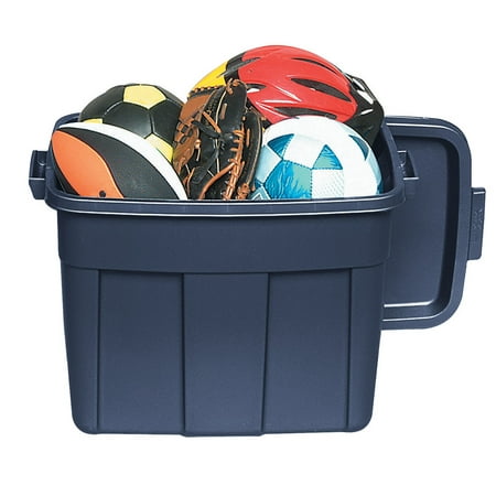 Rubbermaid Roughneck Rugged Stackable Storage Tote Container (6 Pack)