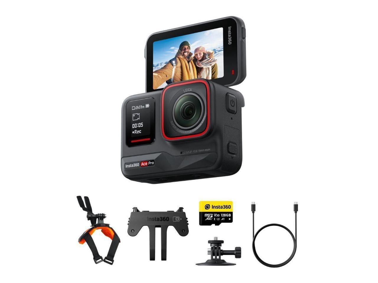 Insta360 Ace Pro - 8K Leica Action Camera - Wi-Fi, Bluetooth 