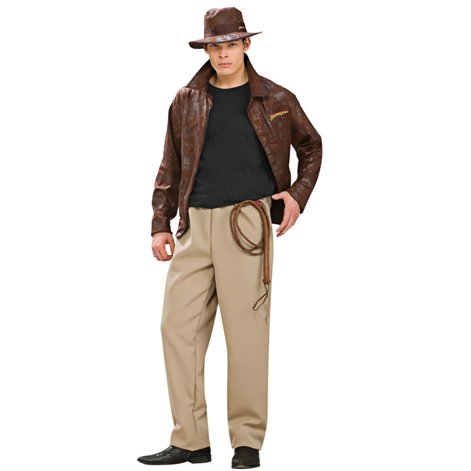 Indiana Jones 6' Leather Whip Brown 6 Foot Toy Halloween Costume Accessory 