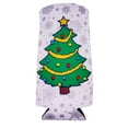 thumbnail image 2 of Christmas Tree Pattern 24 oz. Can Coolie, 2 of 3