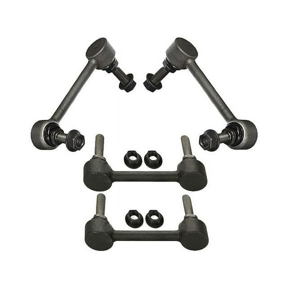 Front and Rear Sway Bar Link Kit - Compatible with 2011 - 2015 Jeep Grand Cherokee 2012 2013 2014