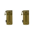 thumbnail image 3 of Greeniant Bolsa para botella de agua, bolsa con cordón ajustable, equipo de viaje, riñonera, accesorios de para ciclismo, camuflaje gris Type3 NO3, 3 of 6