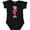 AB-Black, variant on Cute Robot, Funny Robot, Girl Robot, Pink Robot Girls Baby Bodysuit