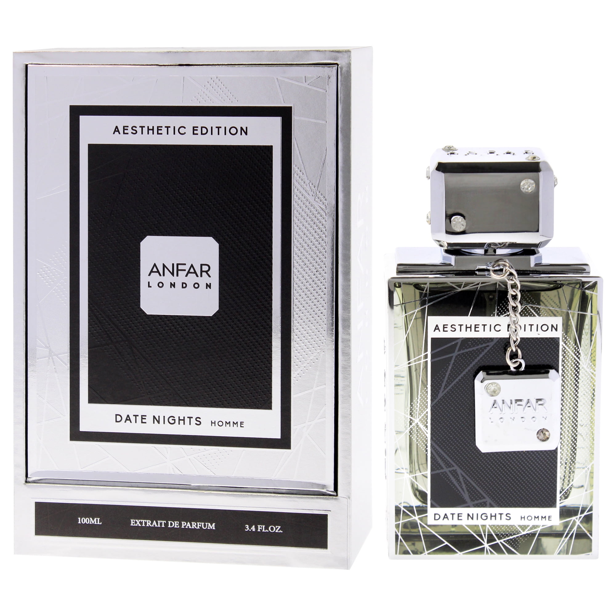 Aesthetic Edition - Date Nights by Anfar, Cologne for Men, 3.4 oz