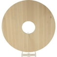 thumbnail image 5 of 16"OD x 3 7/8"ID x 1 1/8"P Carved Berkshire Ceiling Medallion, Cherry (Fits Canopies up to 5 1/4"), 5 of 9