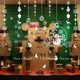 thumbnail image 3 of Adhesivos de pared de Navidad Sala de estar Tienda Escaparate Cortinas Centro comercial Adhesivos de ventana Muñeco de nieve Calcomanías de copos de nieve, 3 of 3