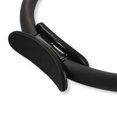 thumbnail image 2 of Eigraketly Deporte entrenamiento adelgazamiento rueda de Yoga doble agarre Yoga Pilates anillo músculo ejercicio círculo cuerpo herramienta de Fitness Uniforme atlético negro 41.5 * 5.5 * 37 cm Eigraketly JJ18944-01, 2 of 6