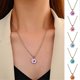 thumbnail image 2 of Women Necklace Sunflower Yin Yang Lady Adjustable Pained Pendant Necklace Jewelry Gifts--Purple-Product code 60873, 2 of 5