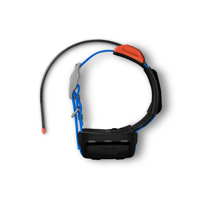 Garmin T 5X Dog Device Blue with Whistle and Leash Bundle