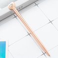 thumbnail image 3 of 6Pcs Heart Crystal Ballpoint Pen Twist Action Ballpoint Pen Smooth to Write, 3 of 8
