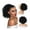 Black, variant on Afro Puff Hair Bun Hairpiece for Black Women Synthetic Kinky Curly Drawstring Ponytail Extension